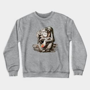 Angry Chimp Crewneck Sweatshirt